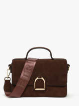 Crossbody Bag S Altesse Suede Etrier Brown altesse suede EASU048S