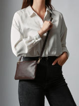 Crossbody Bag Tradition Cuir Etrier Brown tradition ETRA0141-vue-porte