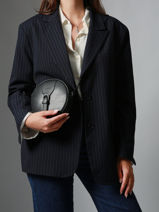 Crossbody Bag Oxer Leather Etrier Black oxer EOXE130S-vue-porte